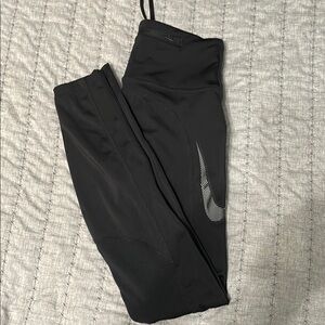 Nike Black Leggings Slim Fit Performance Wear